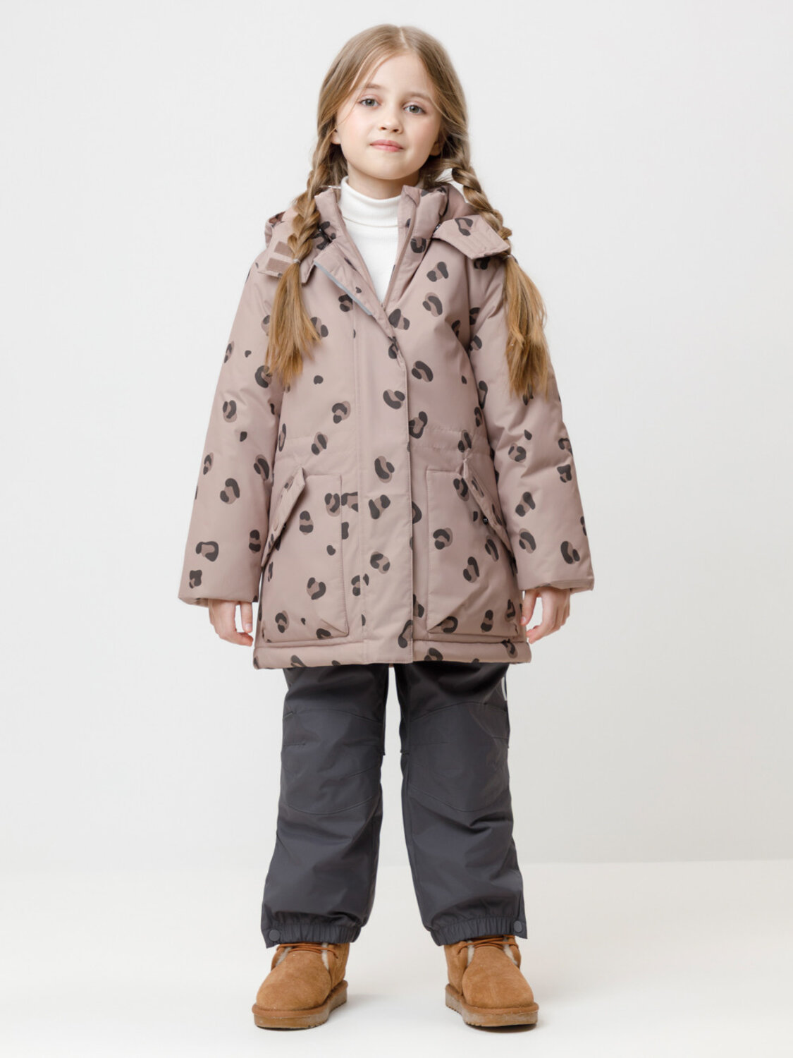 CROCKID Куртка 572006 ВК 38120/н/2 ГР кофейный