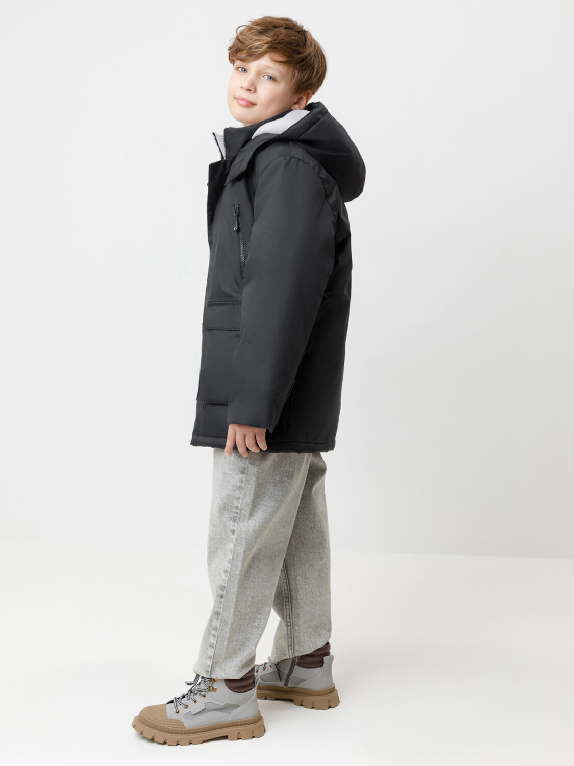 CROCKID Куртка 572013 ВК 36108/2 ГР черный