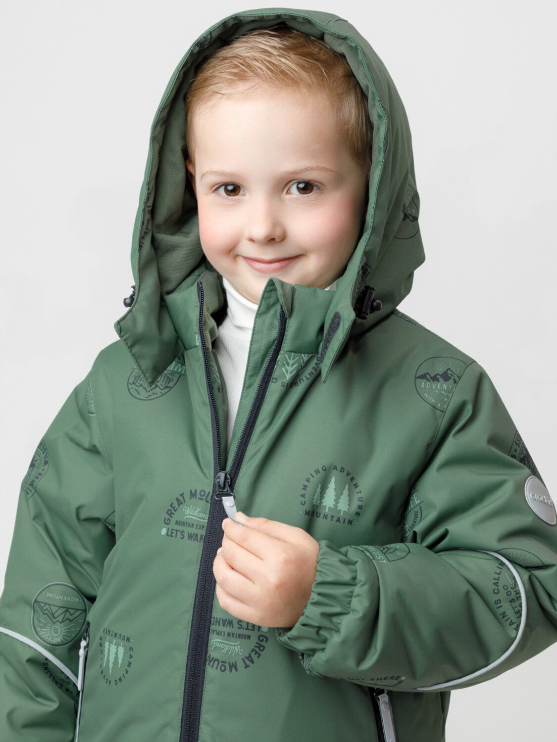 CROCKID Куртка 572042 ВК 36090/н/4 Ал зеленый