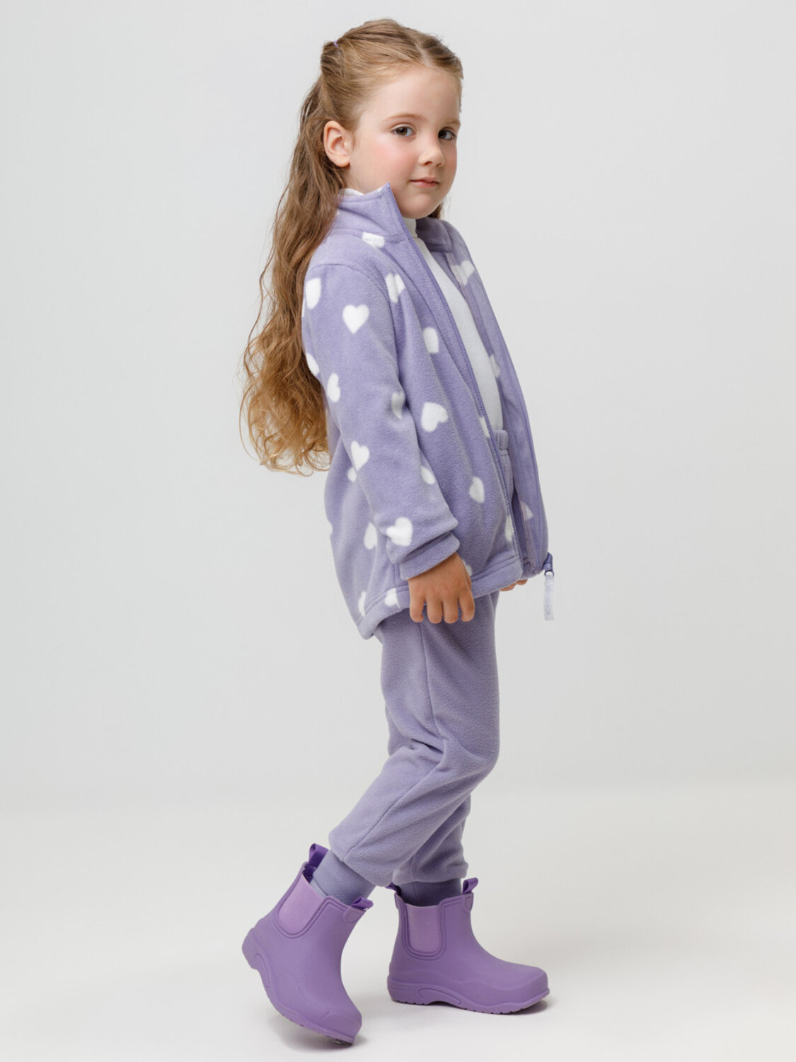 CROCKID Брюки 572059 ФЛ 40006-1/6 ГР фиолетовый