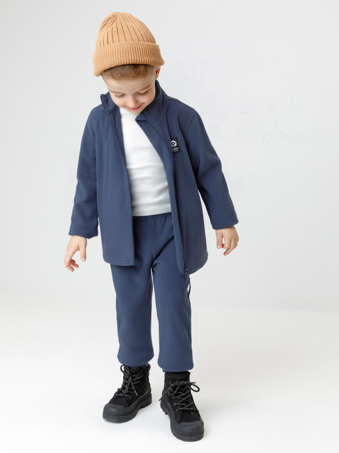 CROCKID Брюки 572061 ФЛ 40006-1/13 ГР синий