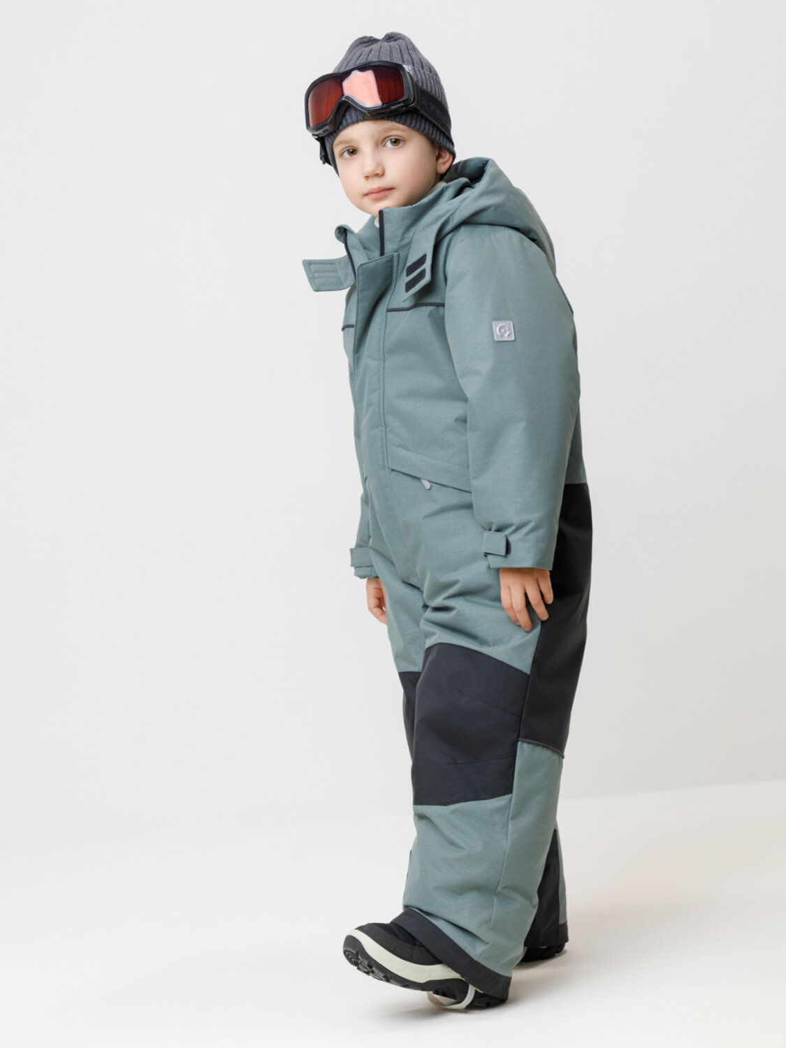 CROCKID Комбинезон 572081 ВК 60129/3 ГР (128-158) зеленый