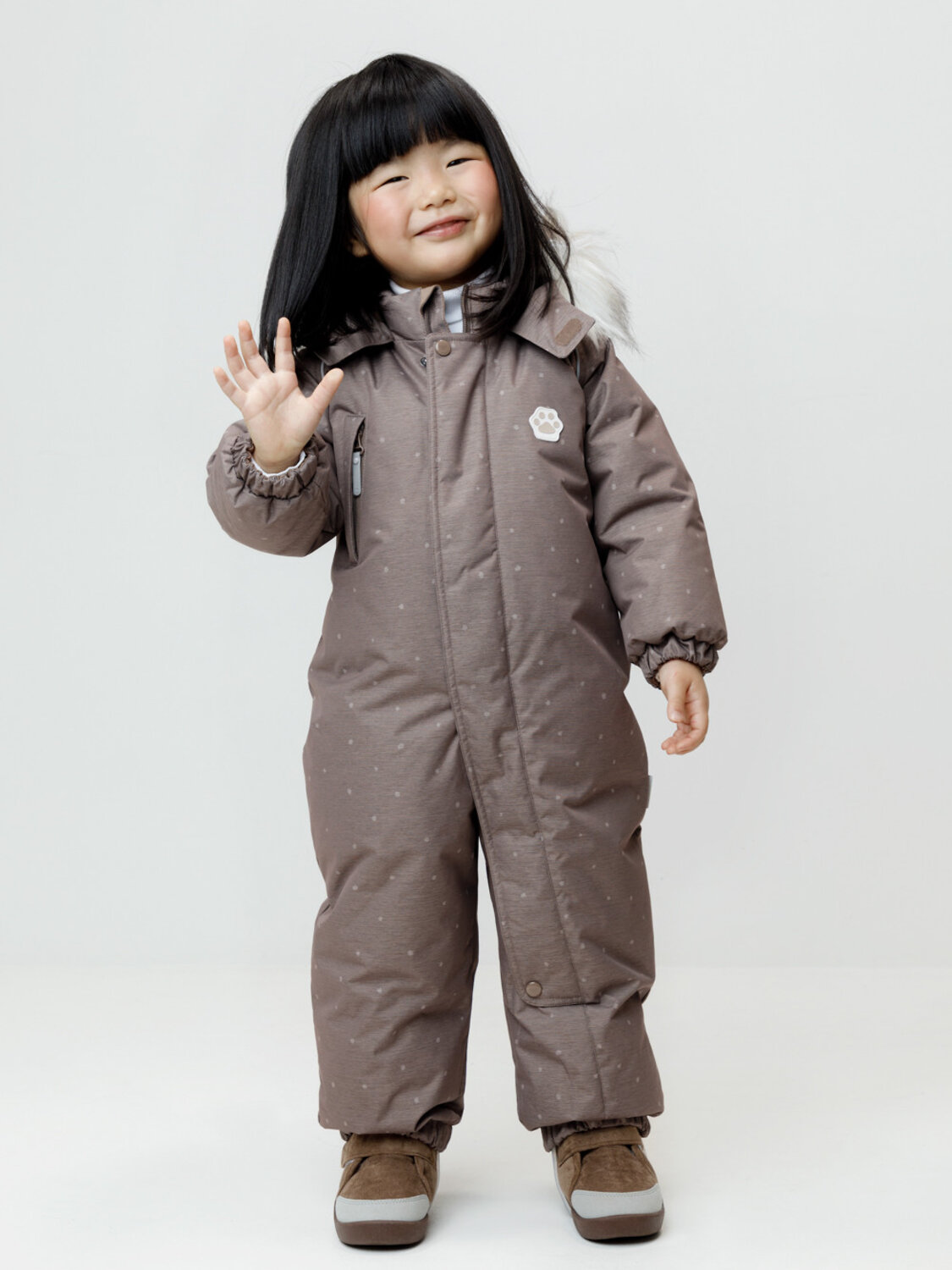 CROCKID Комбинезон 572181 ВК 60103/н/8 УЗГ коричневый