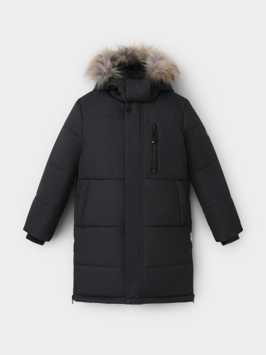 CROCKID Пальто 572187 ВК 36110/1 ГР черный