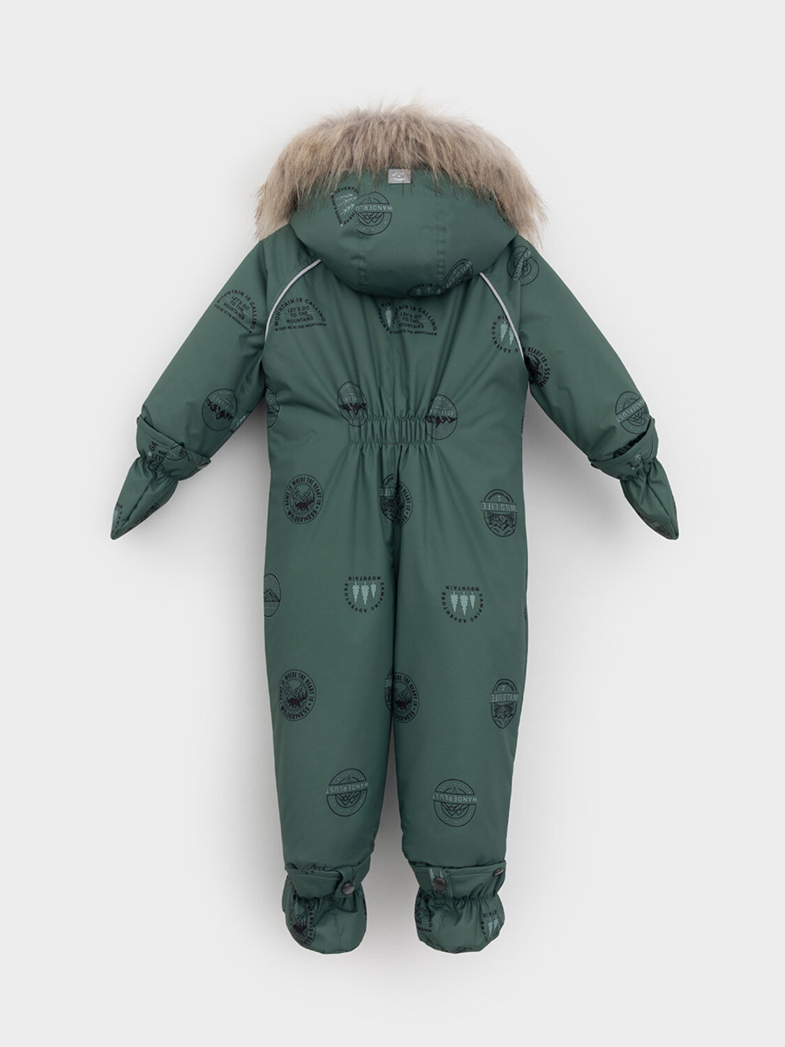 CROCKID Комбинезон 572194 ВК 60116/н/19 Ал зеленый