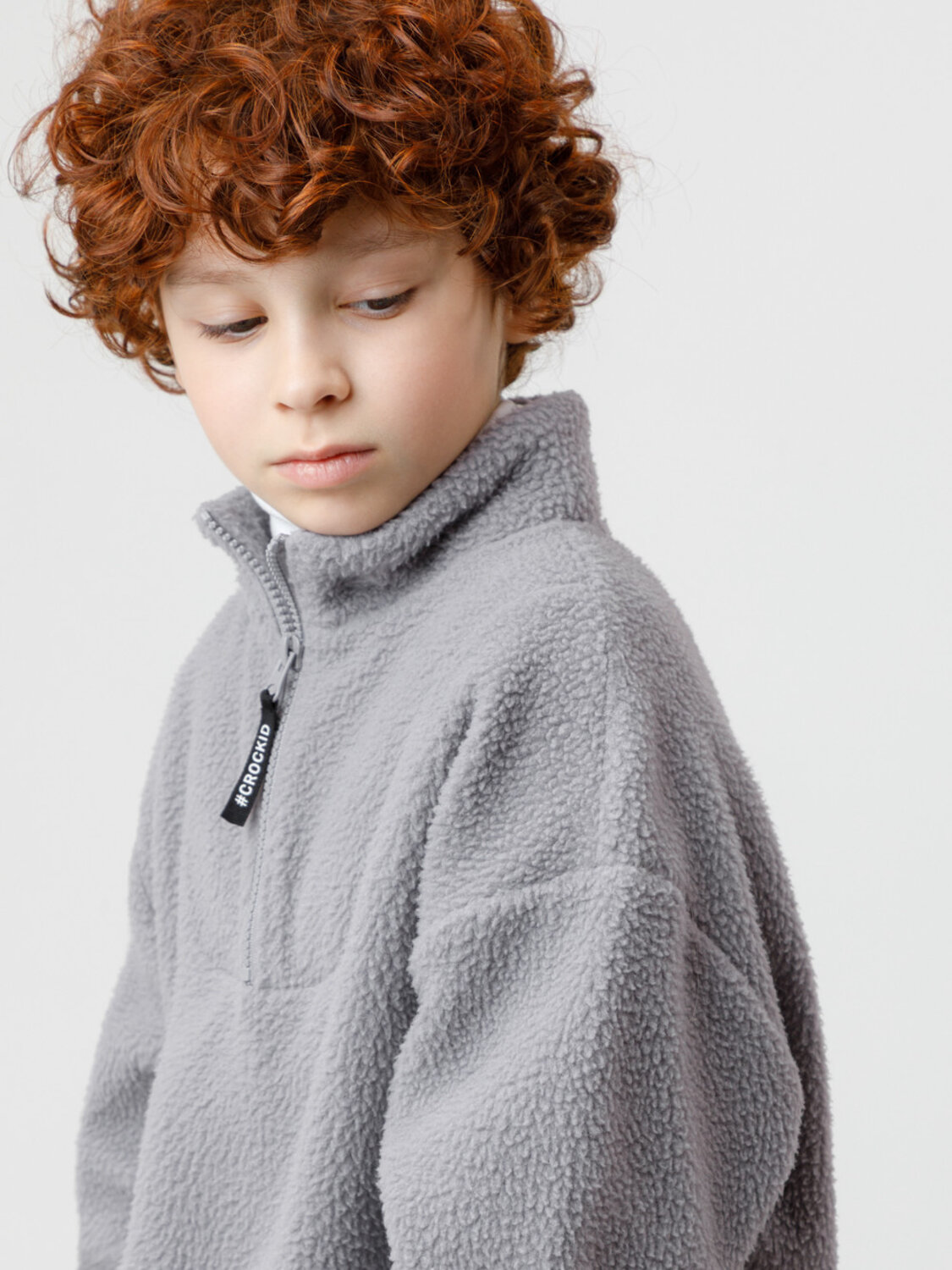 CROCKID Толстовка 572197 ФЛ 30003/3 ГР серый