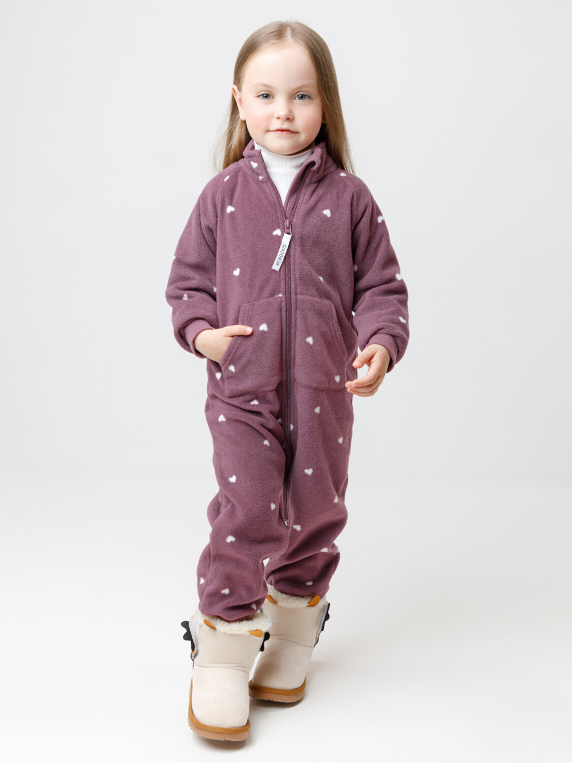 CROCKID Комбинезон 572204 ФЛ 60005/н/7 ГР бордовый