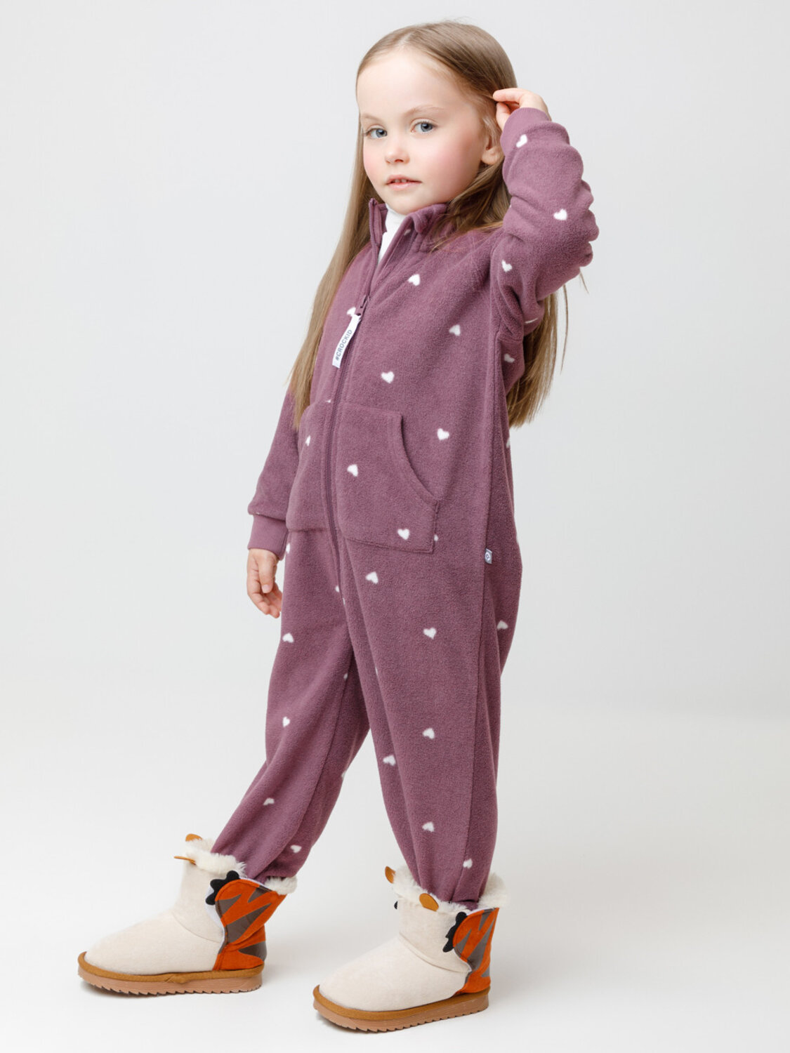 CROCKID Комбинезон 572204 ФЛ 60005/н/7 ГР бордовый