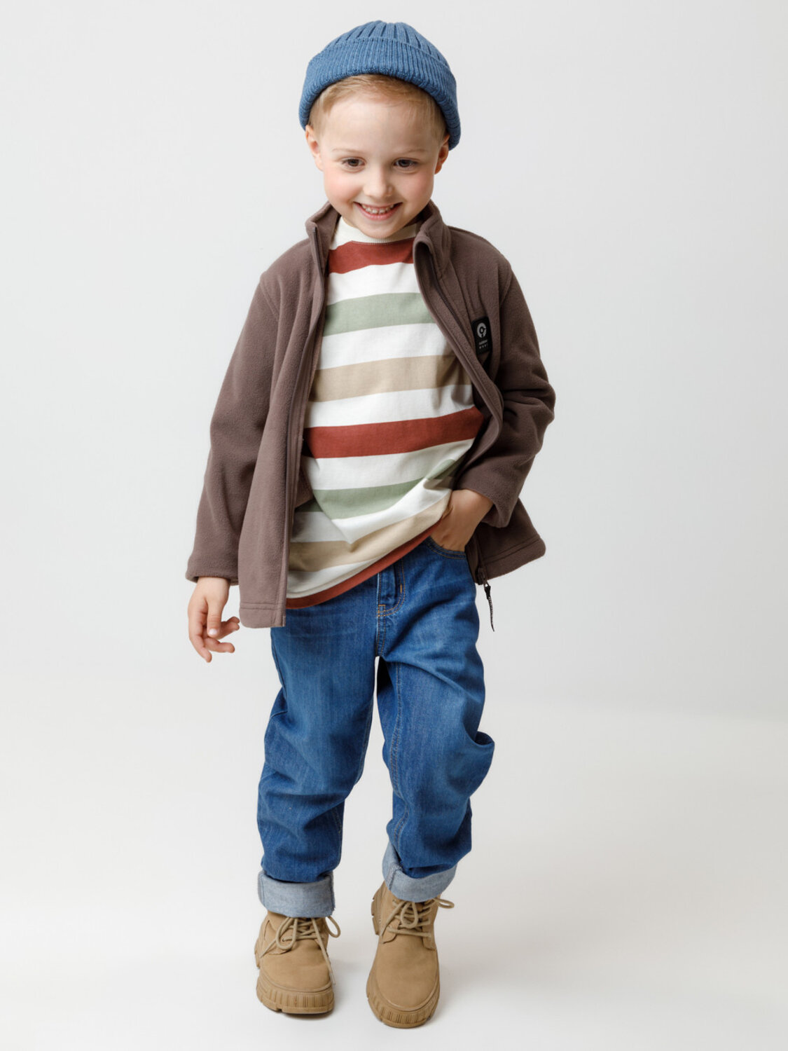 CROCKID Куртка 572209 ФЛ 34025-1/6 ГР коричневый