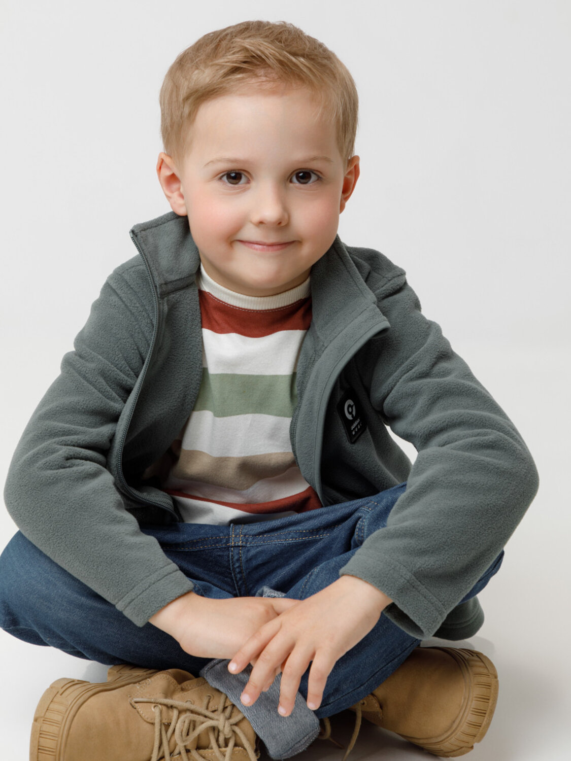 CROCKID Куртка 572211 ФЛ 34025-1/5 ГР зеленый