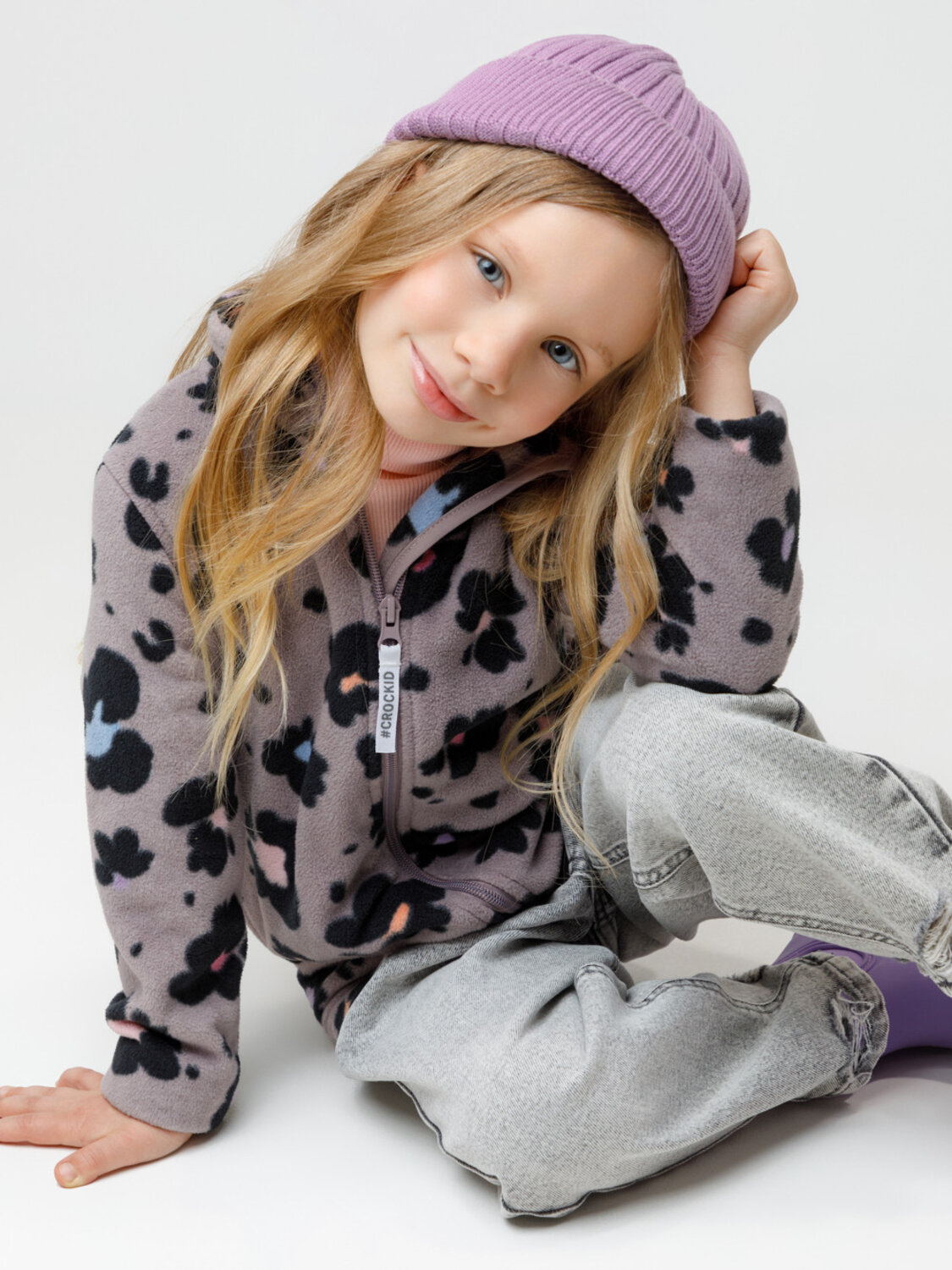 CROCKID Куртка 572232 ФЛ 34025/н/43 ГР розовый