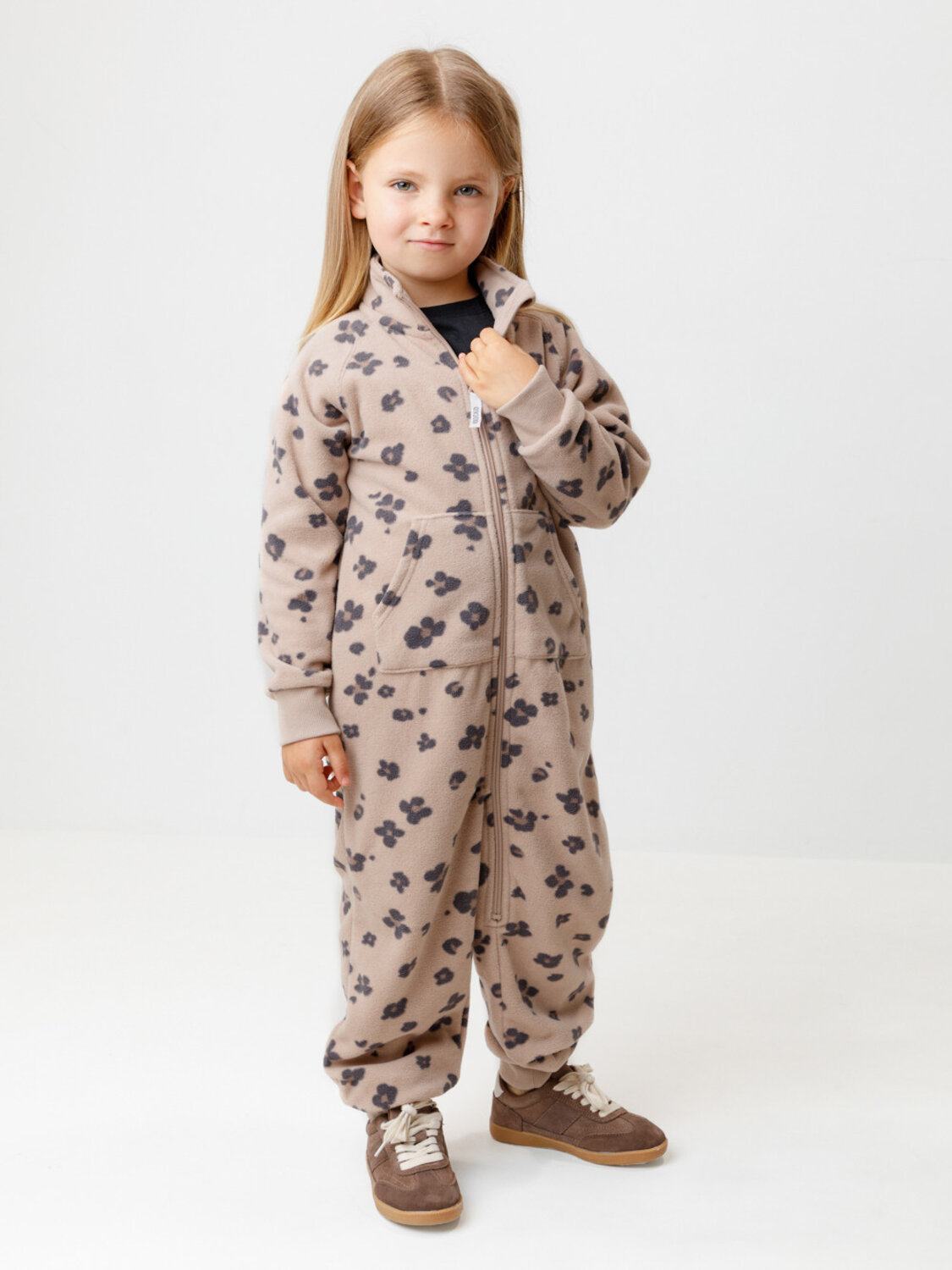 CROCKID Комбинезон 572243 ФЛ 60005/н/4 ГР светло-бежевый