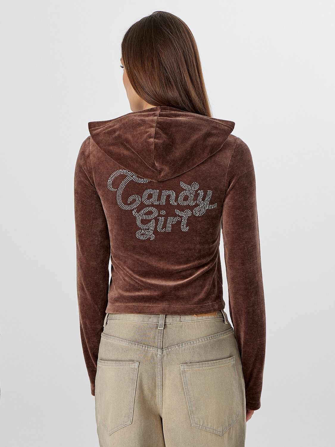 MARK FORMELLE Толстовка 572250 172124 шоколад +печать