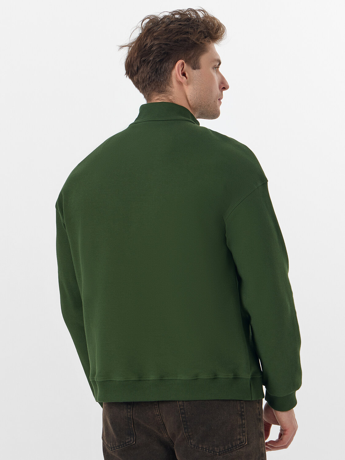 MARK FORMELLE Толстовка 572258 121935 т.зеленый +печать