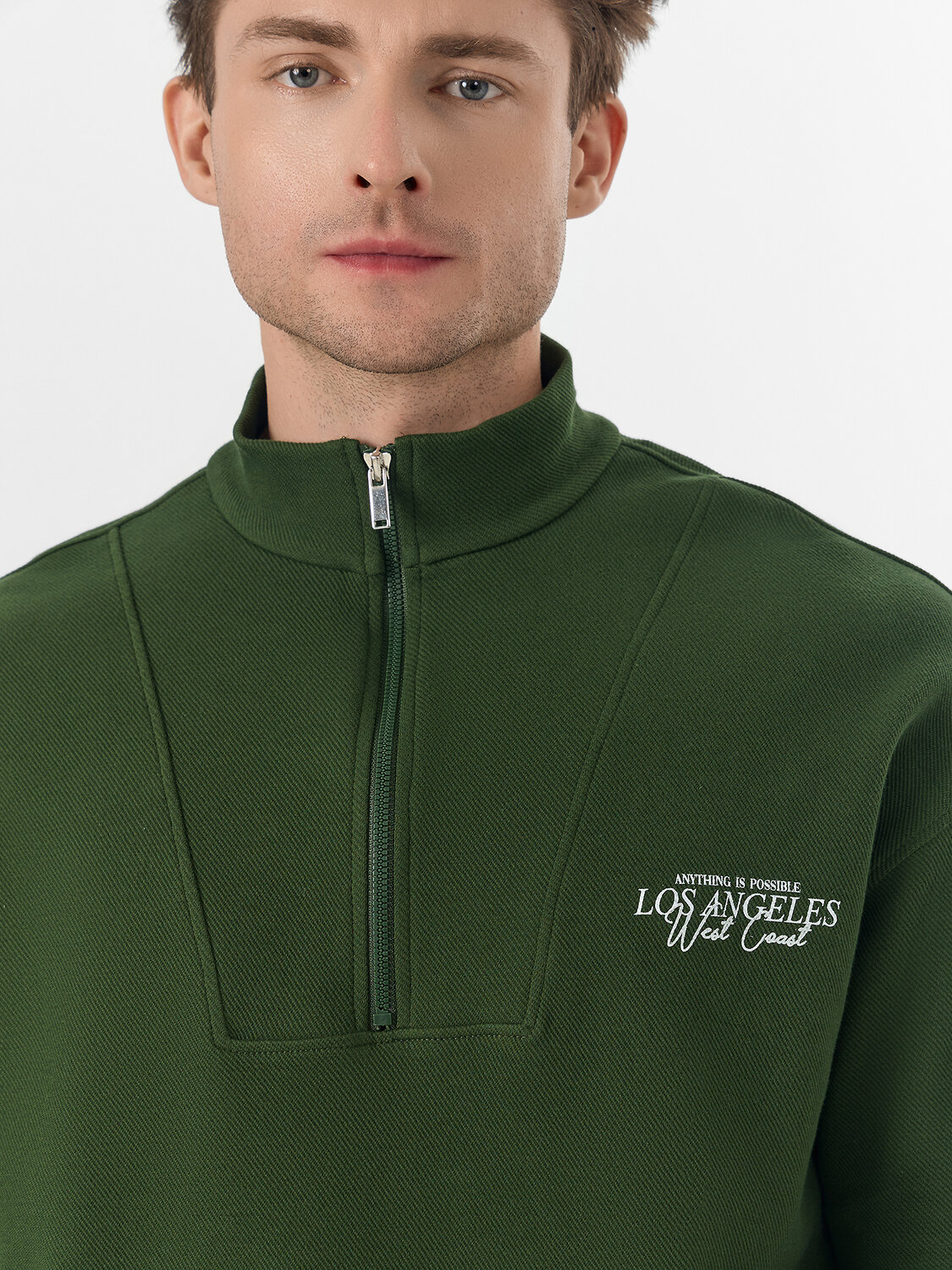 MARK FORMELLE Толстовка 572258 121935 т.зеленый +печать