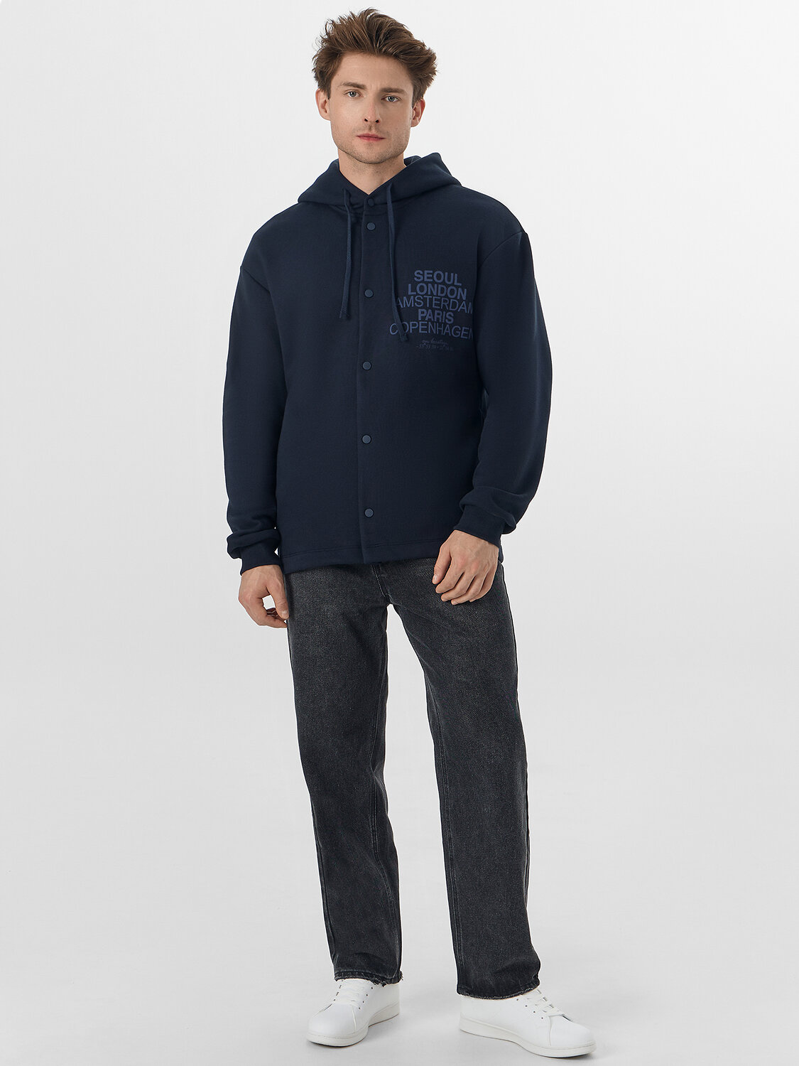 MARK FORMELLE Толстовка 572259 121171/1 неви +печать