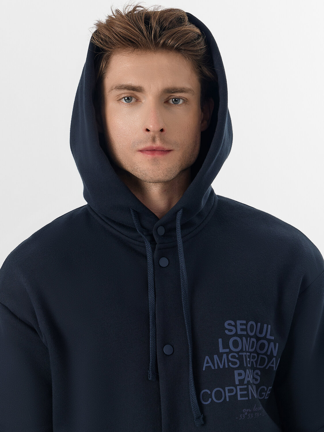 MARK FORMELLE Толстовка 572259 121171/1 неви +печать