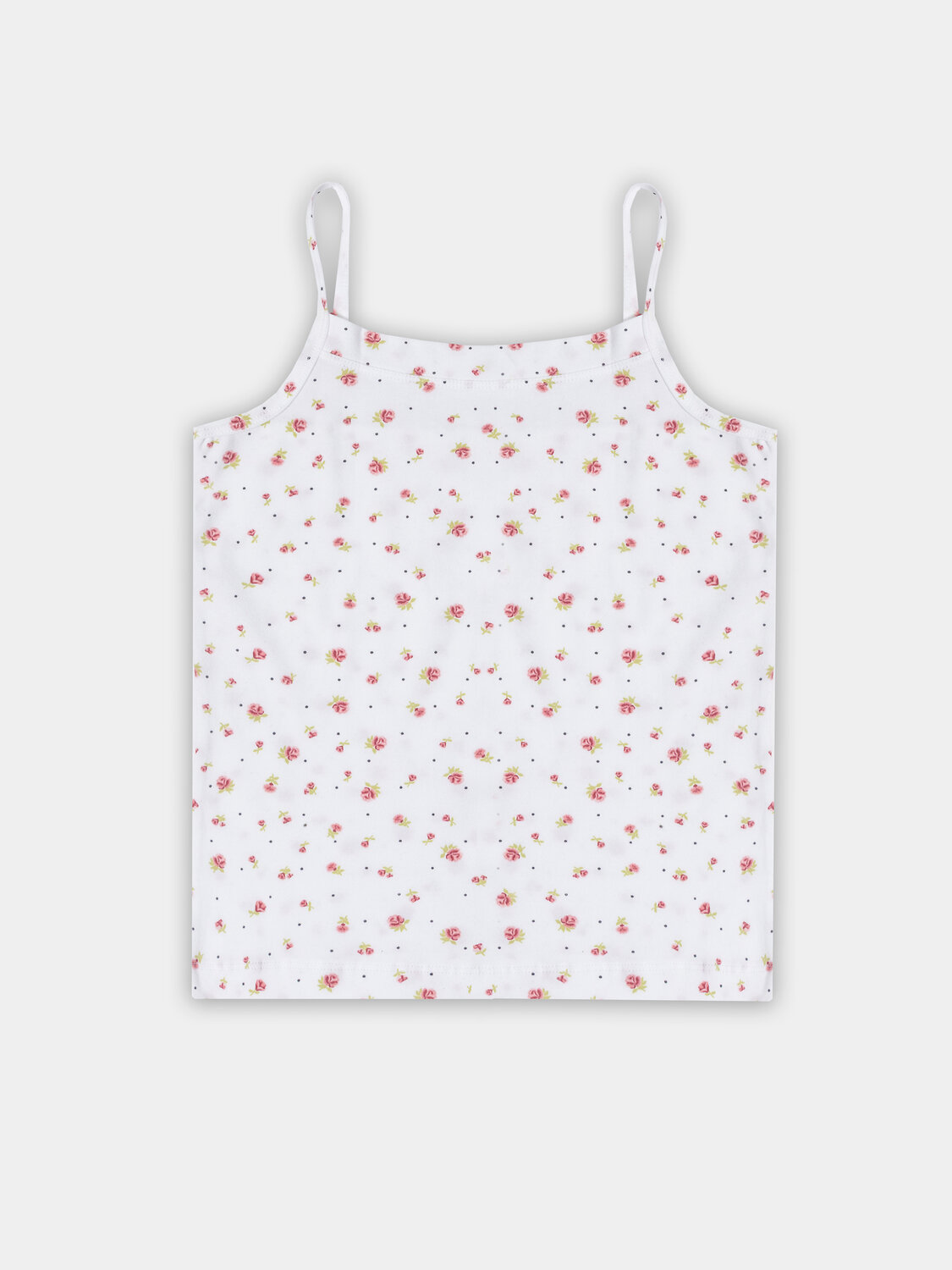 MARK FORMELLE Топ 572269 427735/1 цветочки на белоснежном