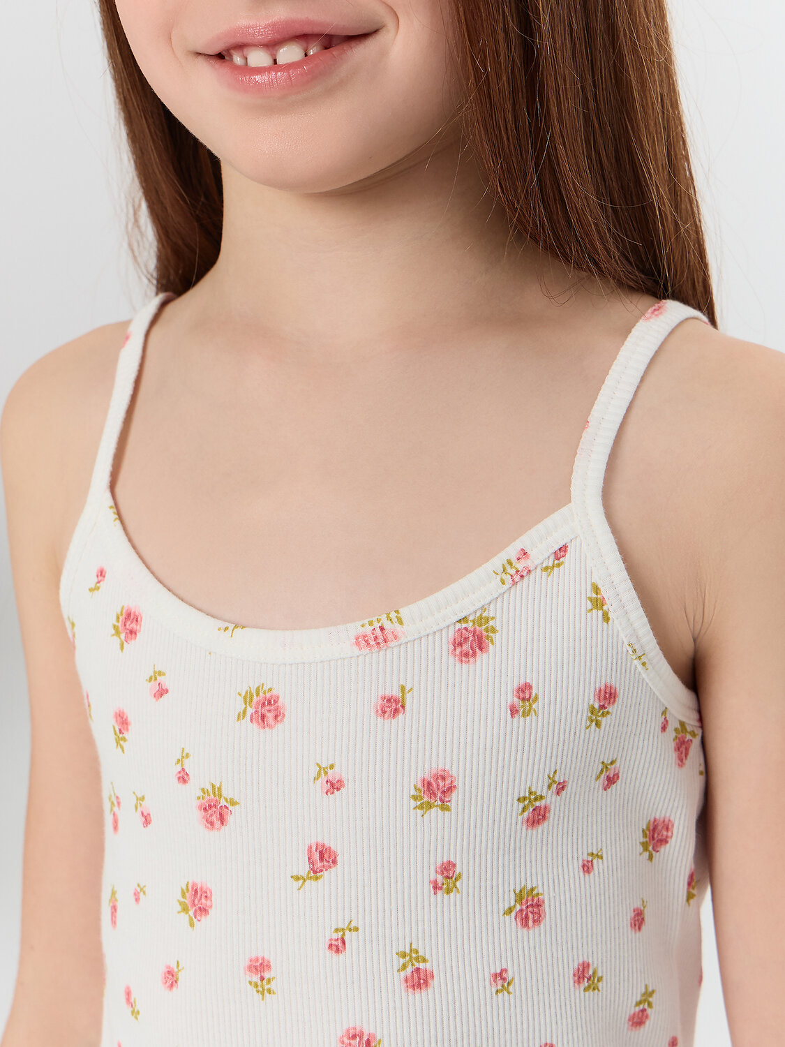 MARK FORMELLE Топ 572271 427742 цветы на св.молочном