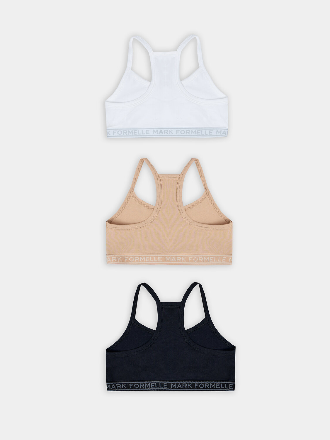 MARK FORMELLE Бюстье 572275 517707-3 белый + обжаренный миндаль + черный
