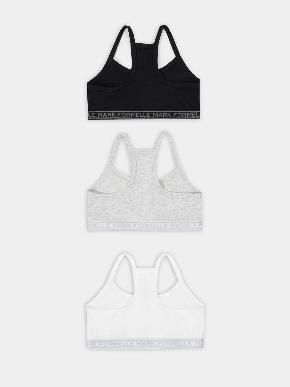 MARK FORMELLE Бюстье 572276 517707-3 белый + серый меланж+черный