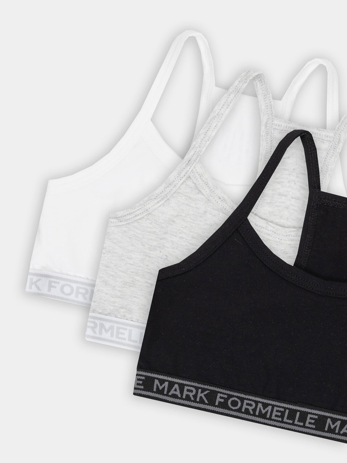 MARK FORMELLE Бюстье 572276 517707-3 белый + серый меланж+черный
