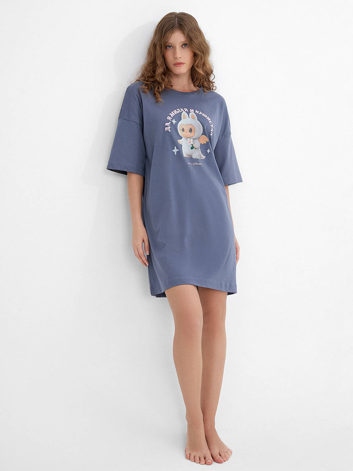 MARK FORMELLE Туника 572368 512079 т.серый +печать2