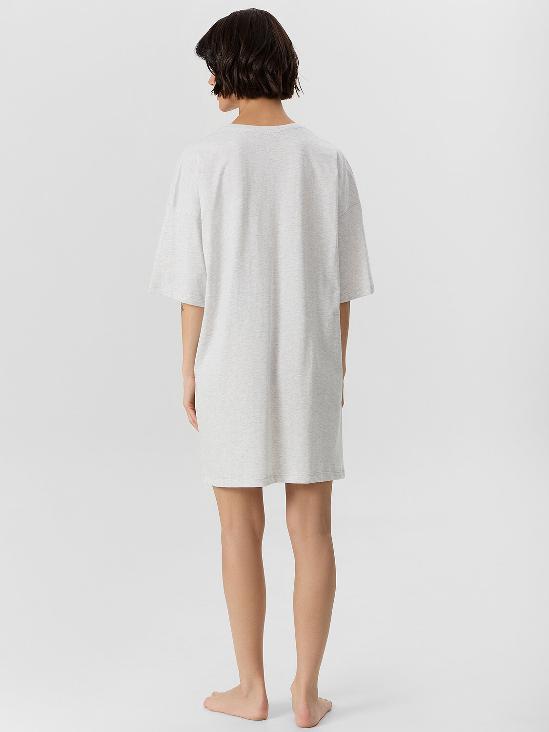 MARK FORMELLE Туника 572371 512079 серый меланж+печать