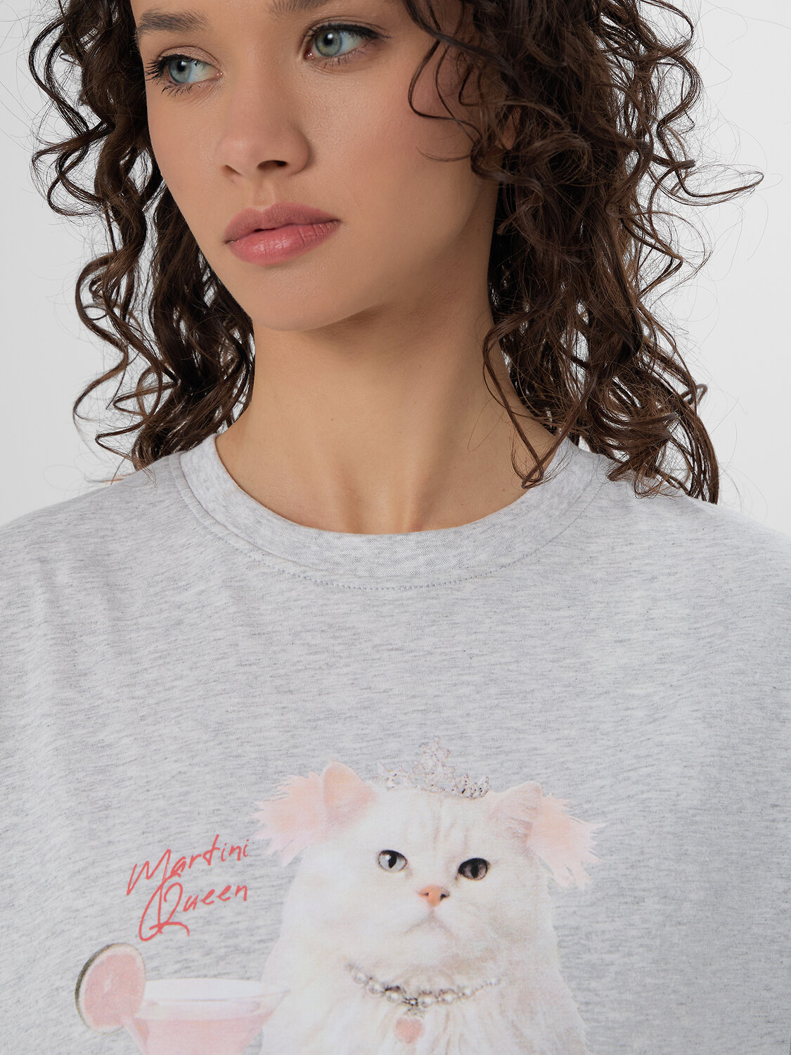 MARK FORMELLE Футболка 572406 112678 серый меланж+печать3