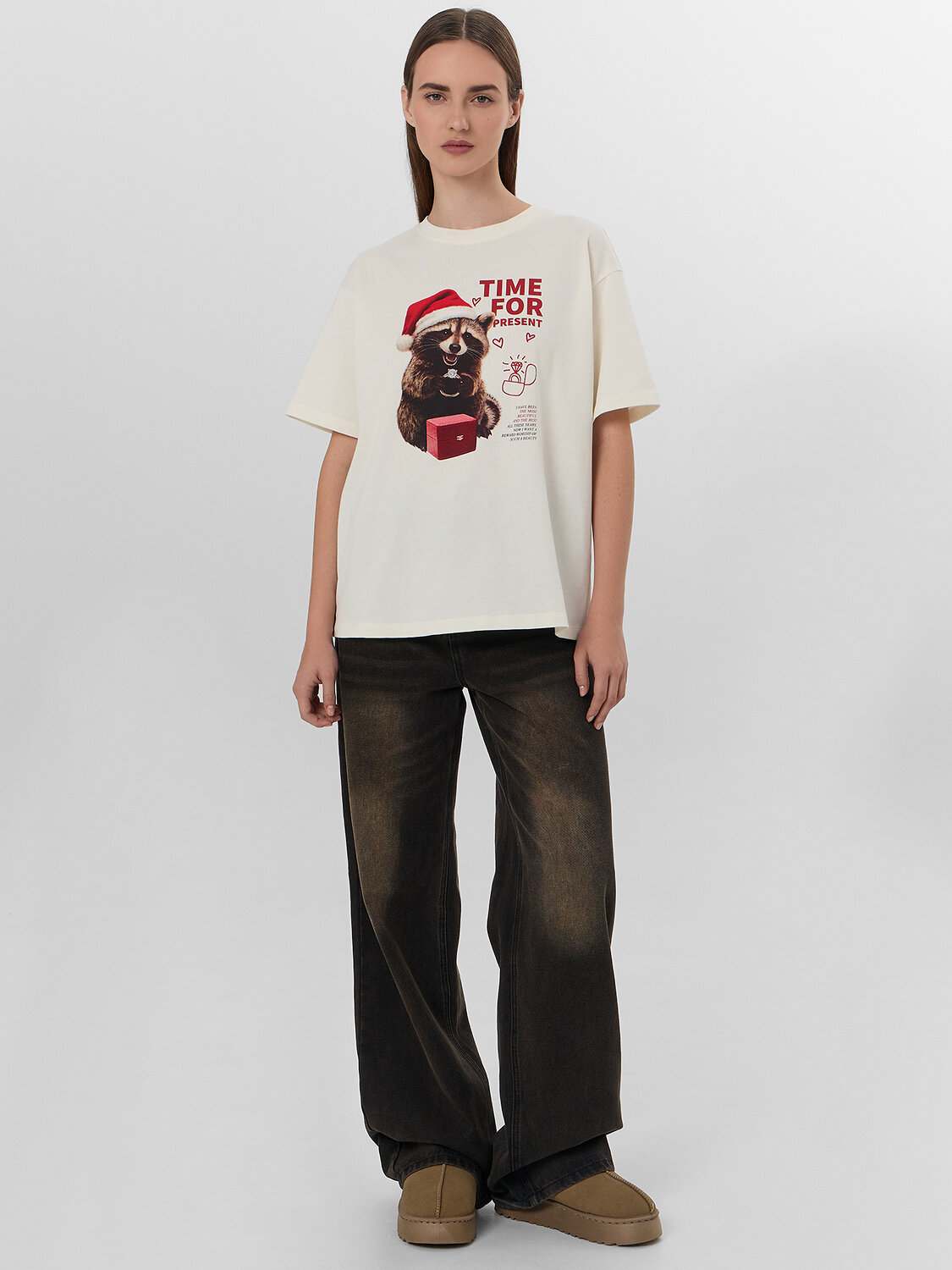 MARK FORMELLE Футболка 572407 112678 св.молочный +печать