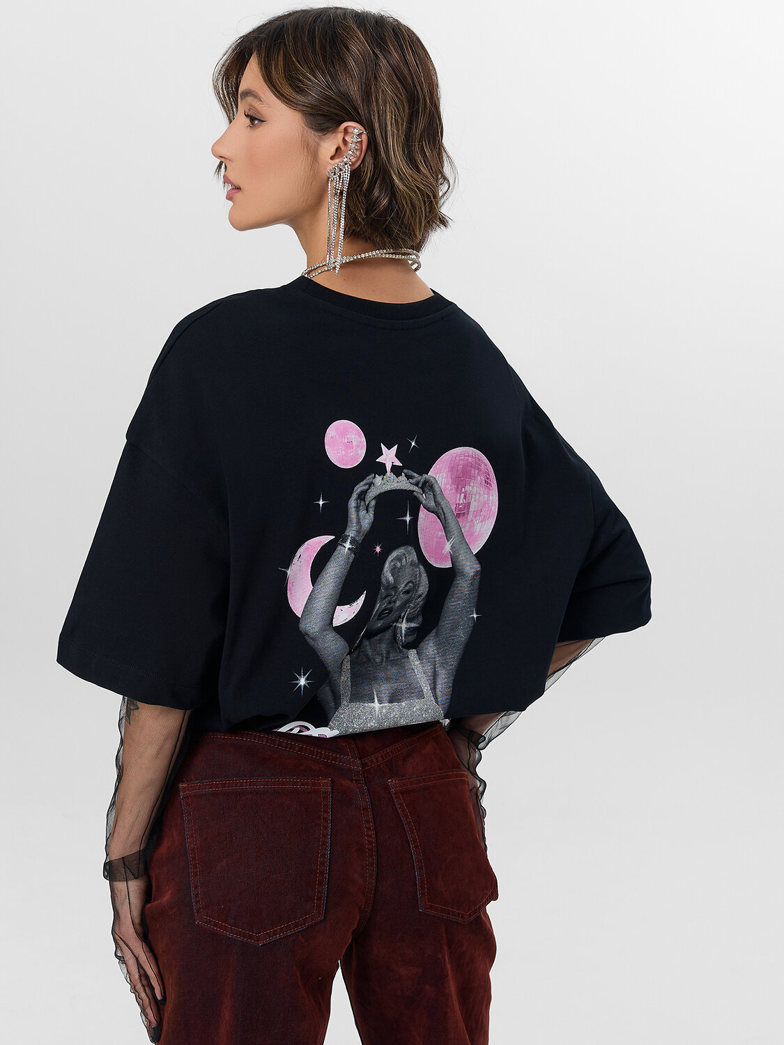 MARK FORMELLE Футболка 572414 112953 черный +печать