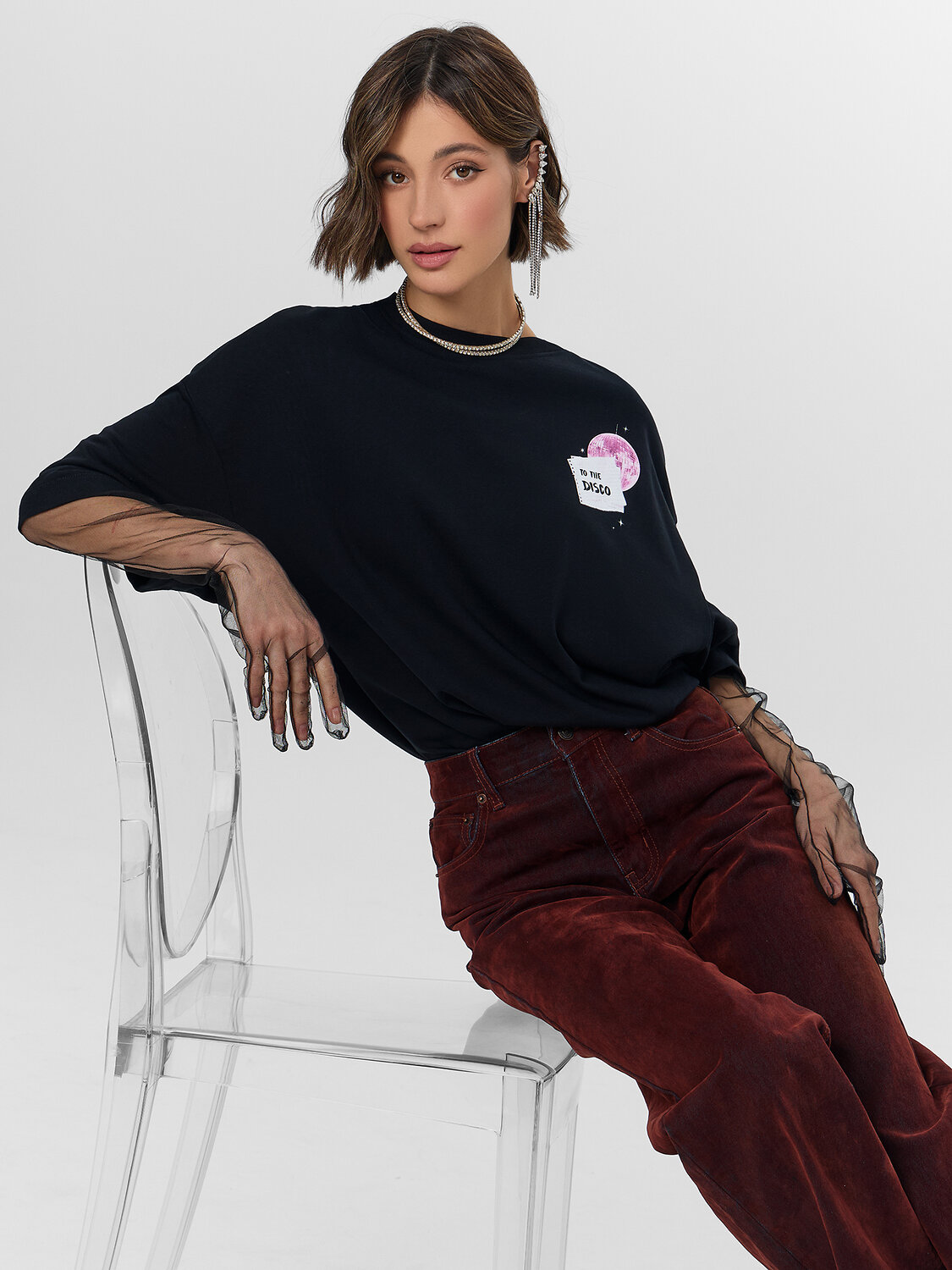 MARK FORMELLE Футболка 572414 112953 черный +печать