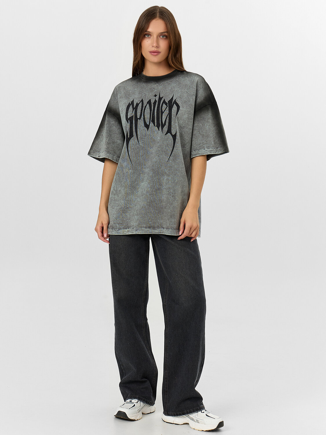 MARK FORMELLE Футболка 572416 112953 ACID WASH металлический