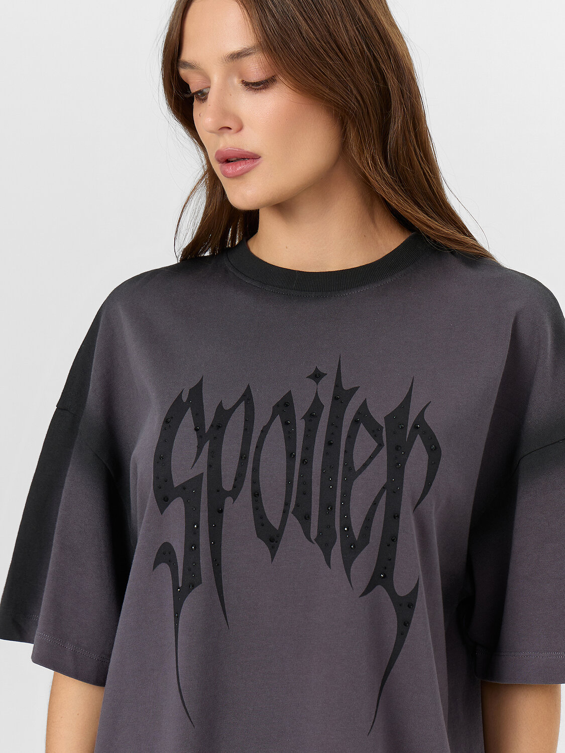 MARK FORMELLE Футболка 572417 112953 ACID WASH металлический