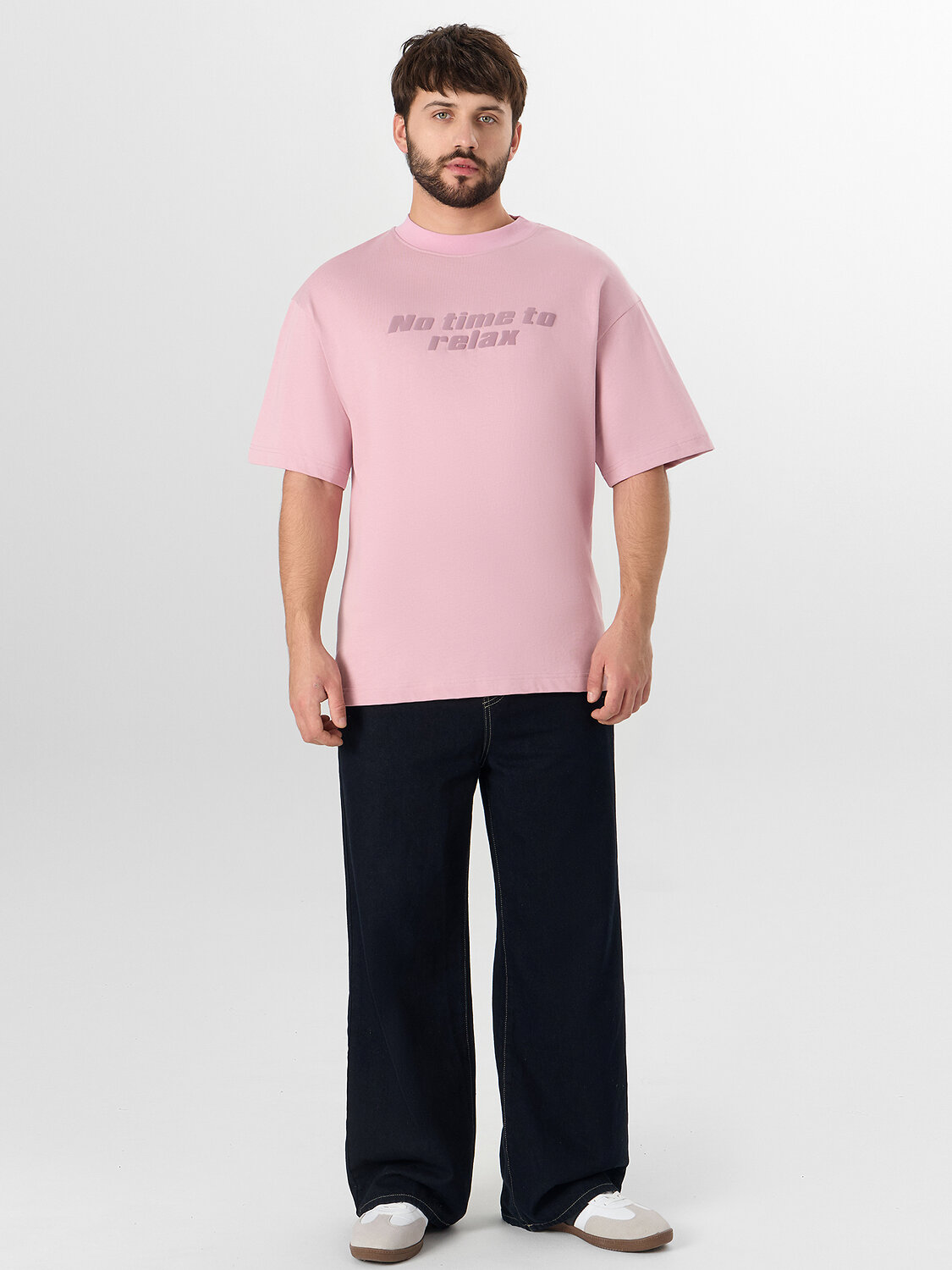 MARK FORMELLE Футболка 572431 111883 пыльный розовый +печать