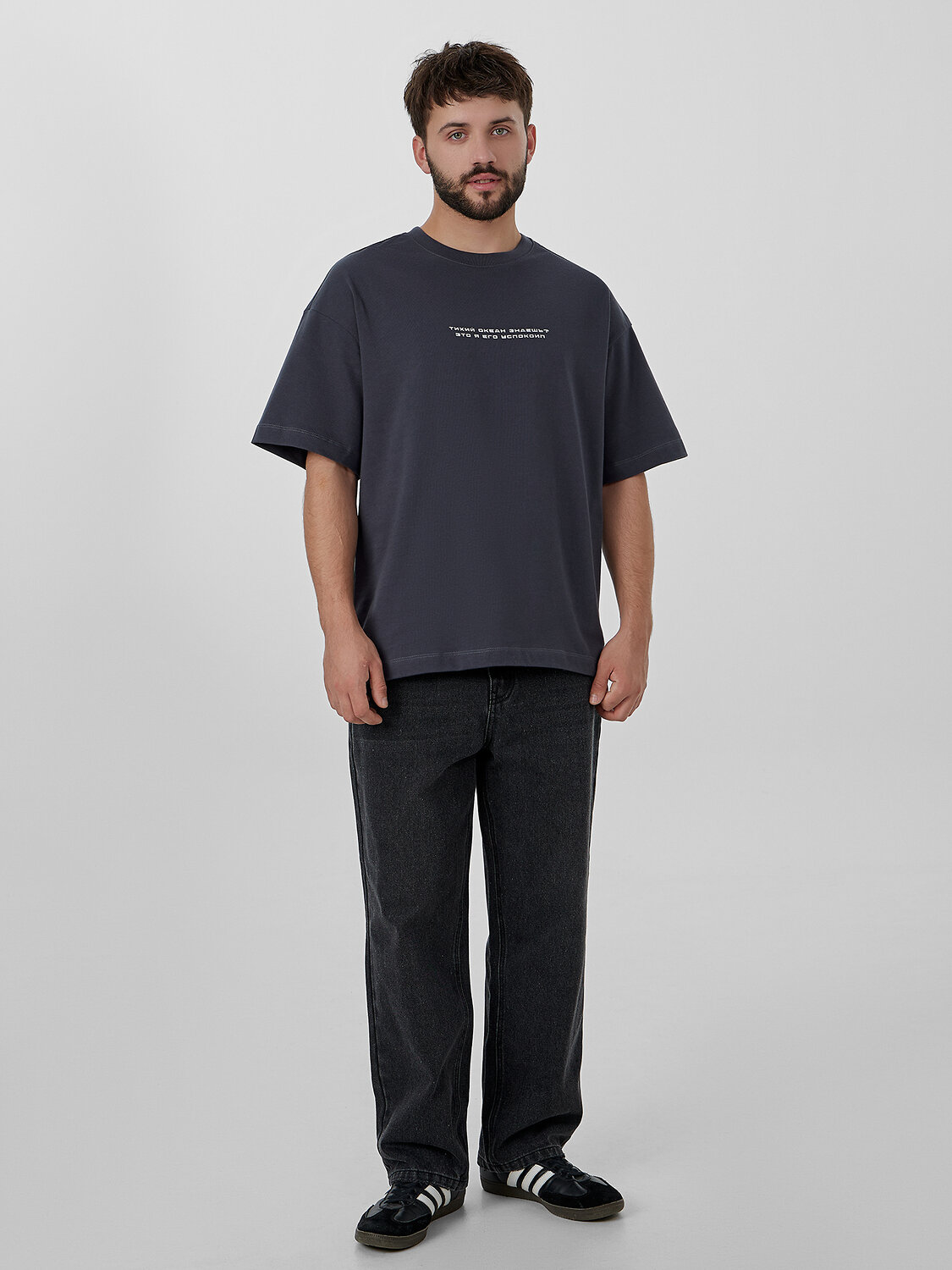 MARK FORMELLE Футболка 572438 111900 графит +печать