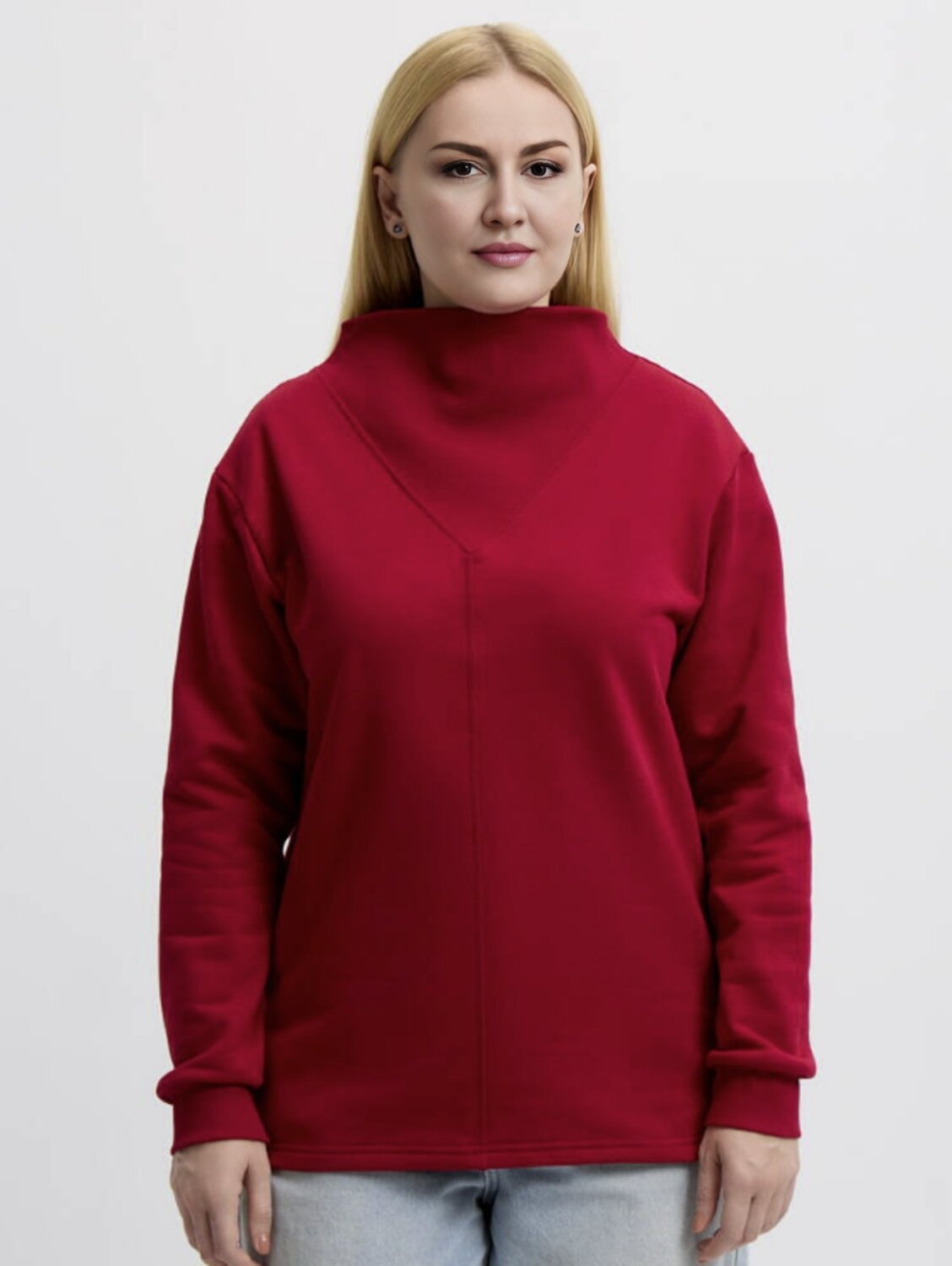 AandOstudio Свитшот 566145 Д30009Б красный