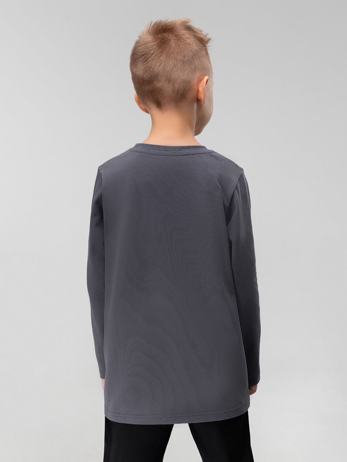Bodo Лонгслив 572479 7-294MU серый (графит)