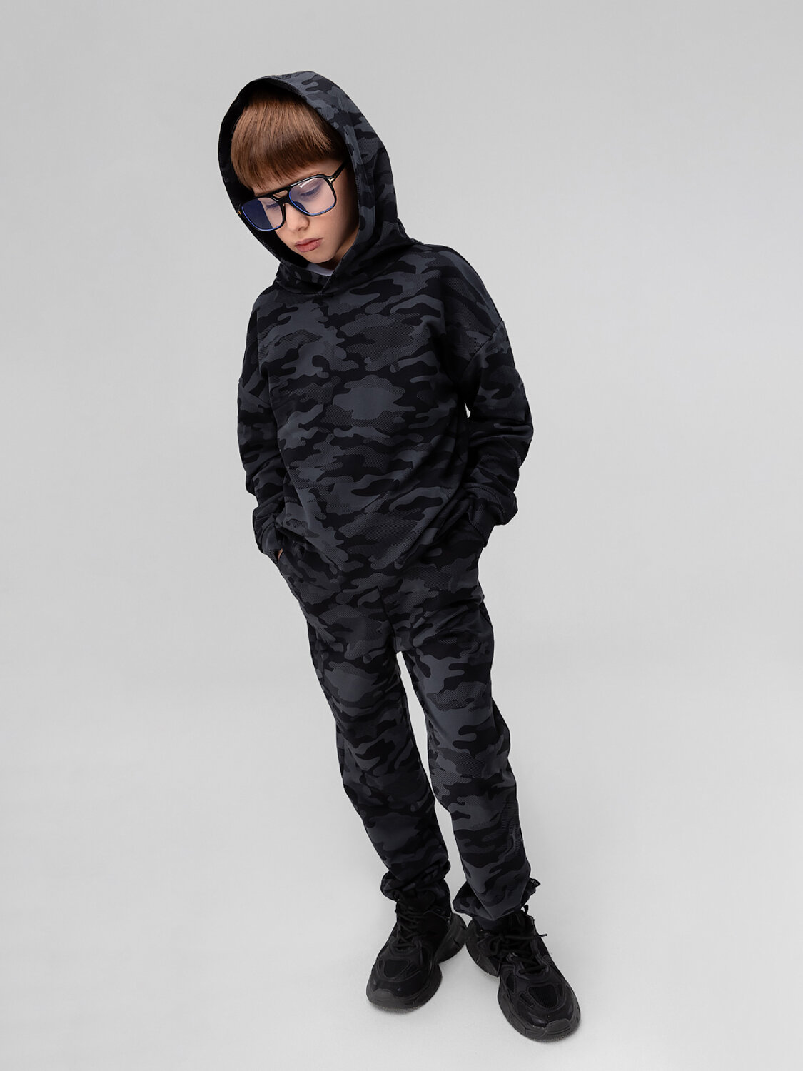 Bodo Костюм 572499 11-335МU серый камуфляж