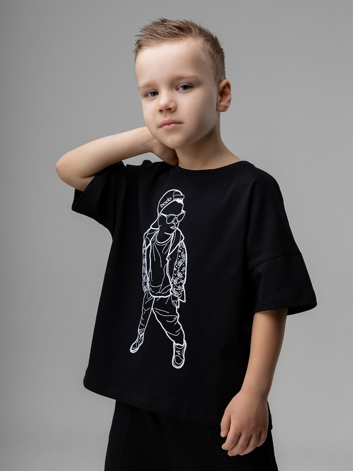 Bodo Футболка 572503 4-365MU черный