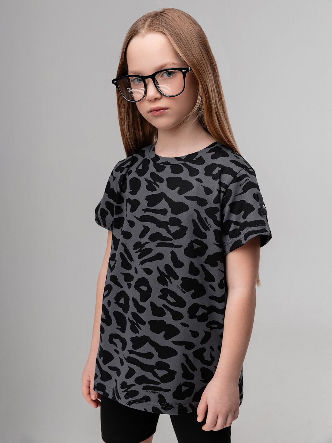 Bodo Футболка 572507 4-316MU серый (черный)