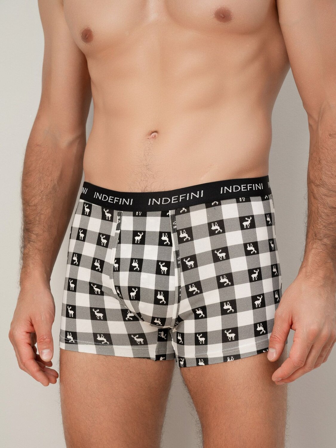 INDEFINI Трусы 572539 4019MUG Черный/Белый