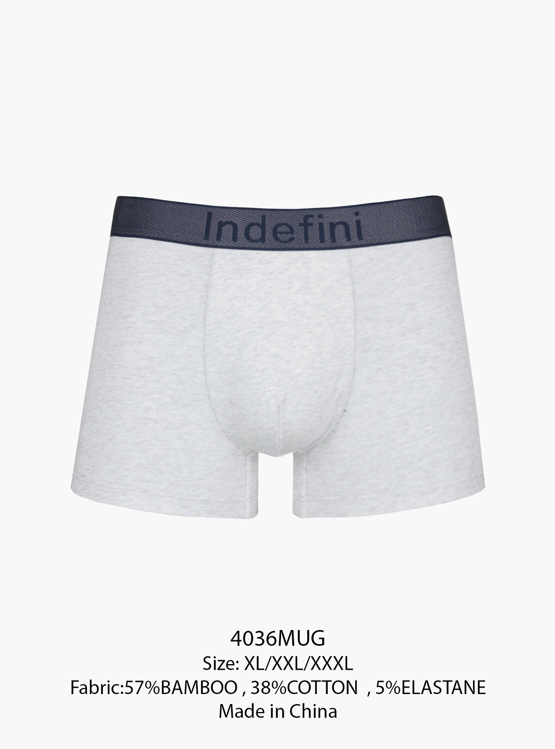 INDEFINI Трусы 572559 4036MUG Серый
