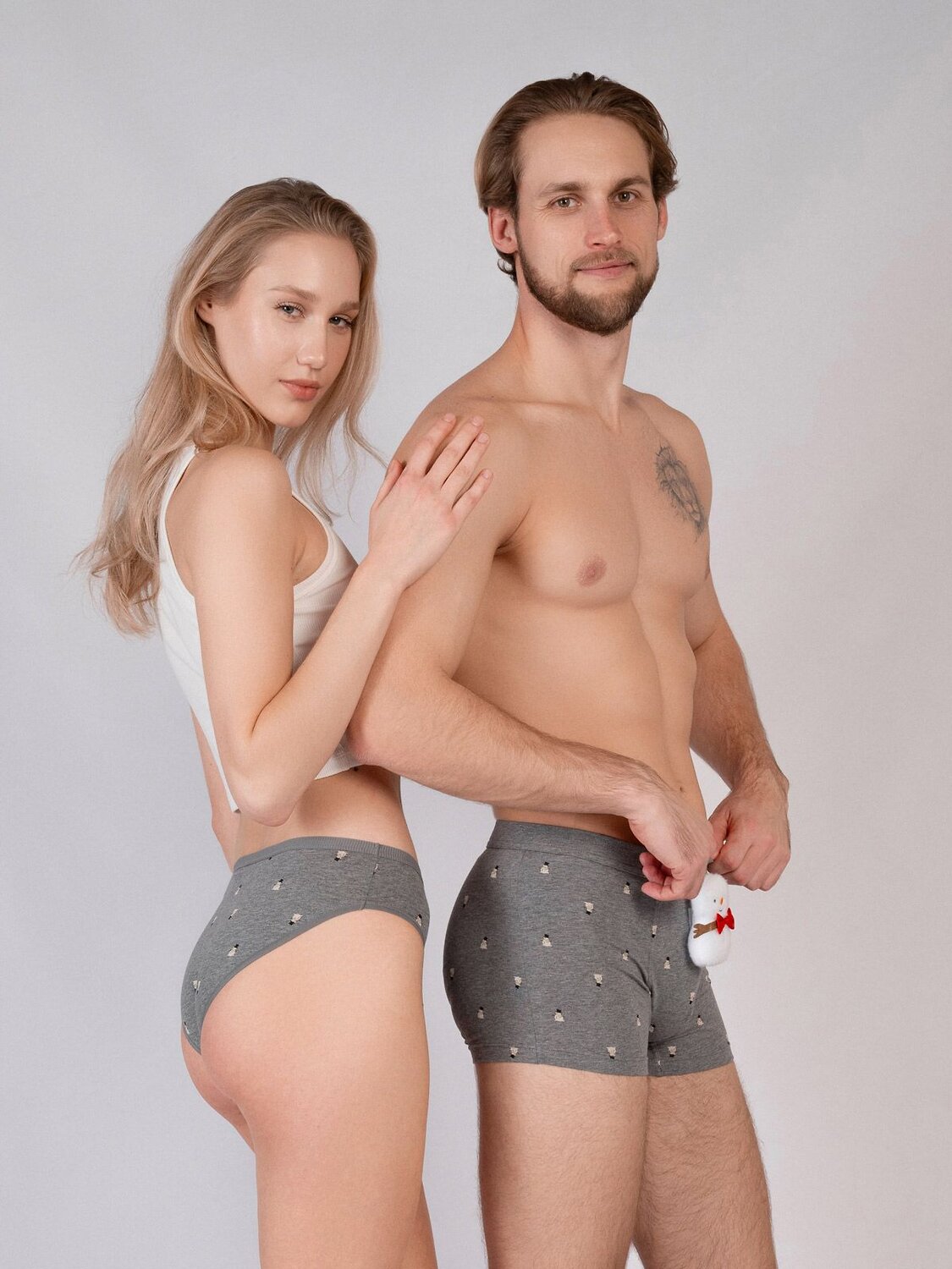 INDEFINI Трусы 572621 4023MUF Серый