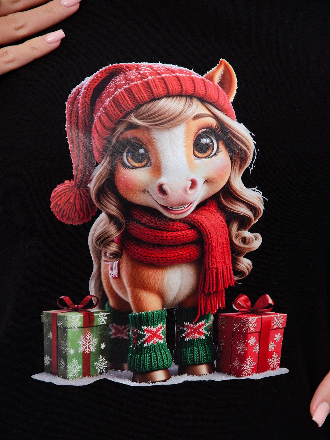 Malina Пижама 572631 3186 чёрный/красный