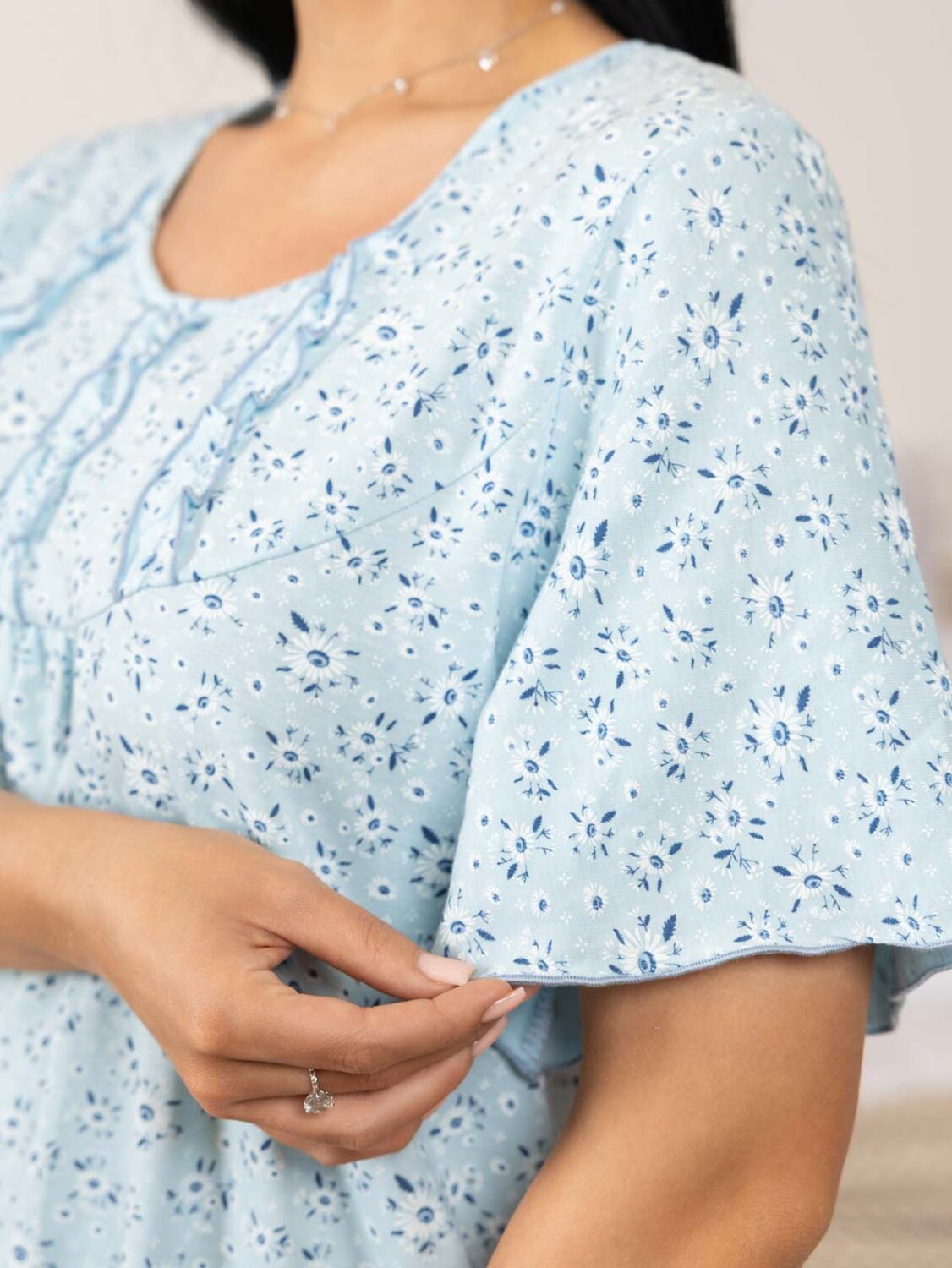 Текс-плюс Сорочка 572634 НФ-00245891 Голубой