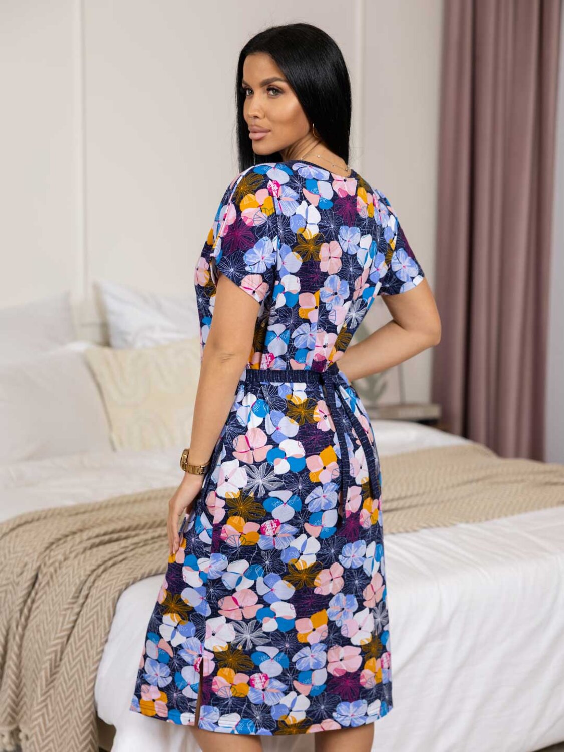 Текс-плюс Халат 572637 НФ-00245369 Голубой, синий