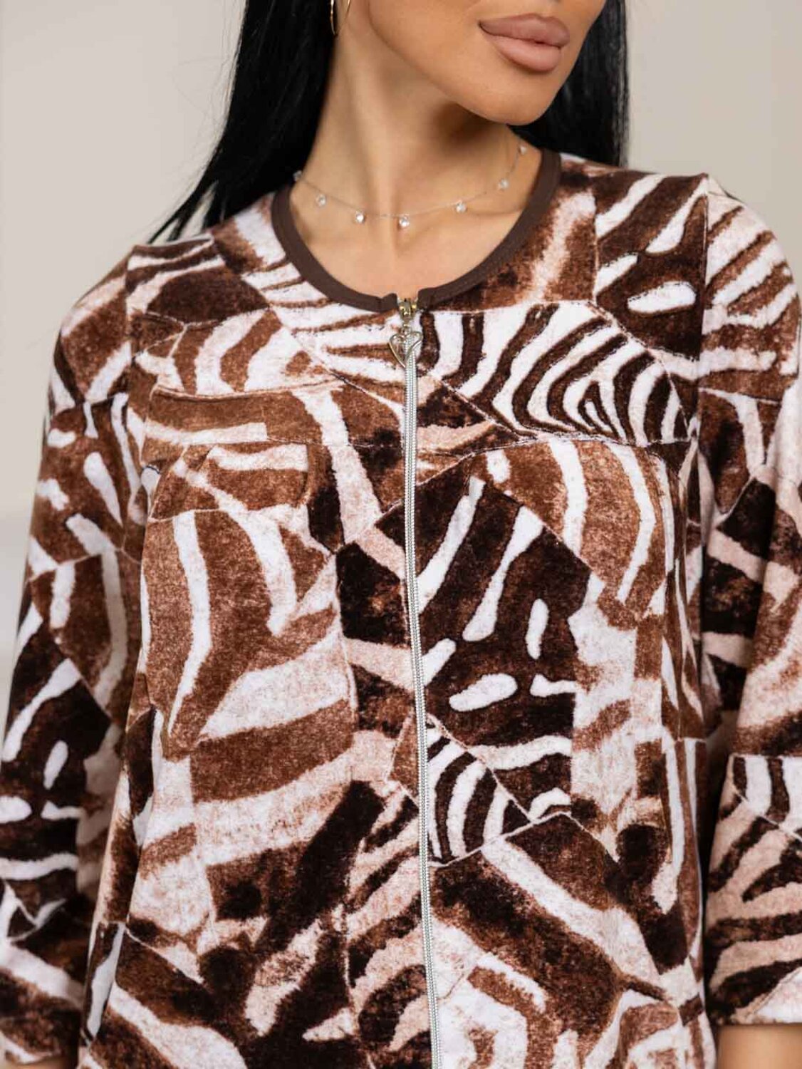 Текс-плюс Халат 572638 НФ-00245724 Коричневый