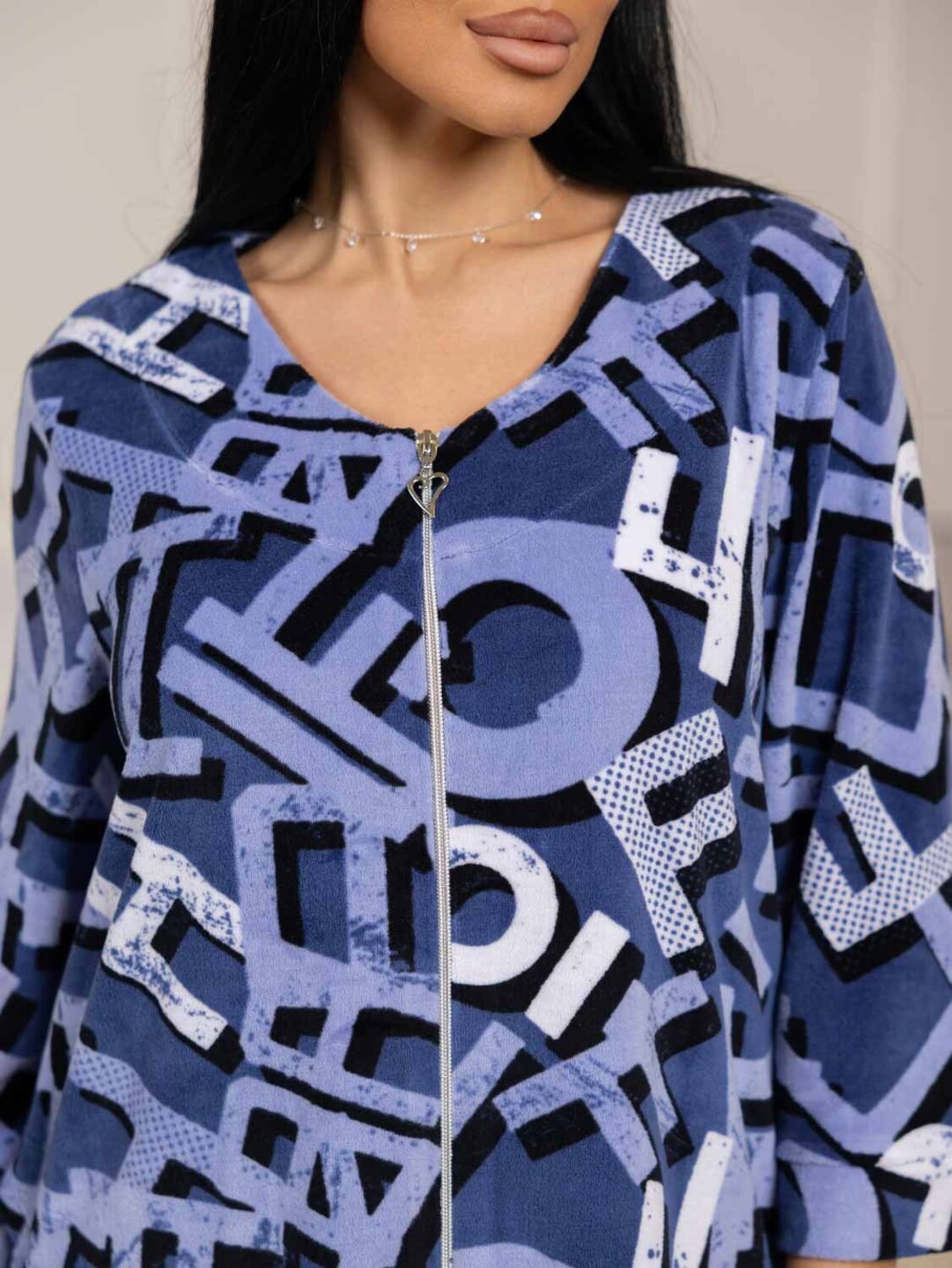 Текс-плюс Халат 572640 НФ-00245915 Синий