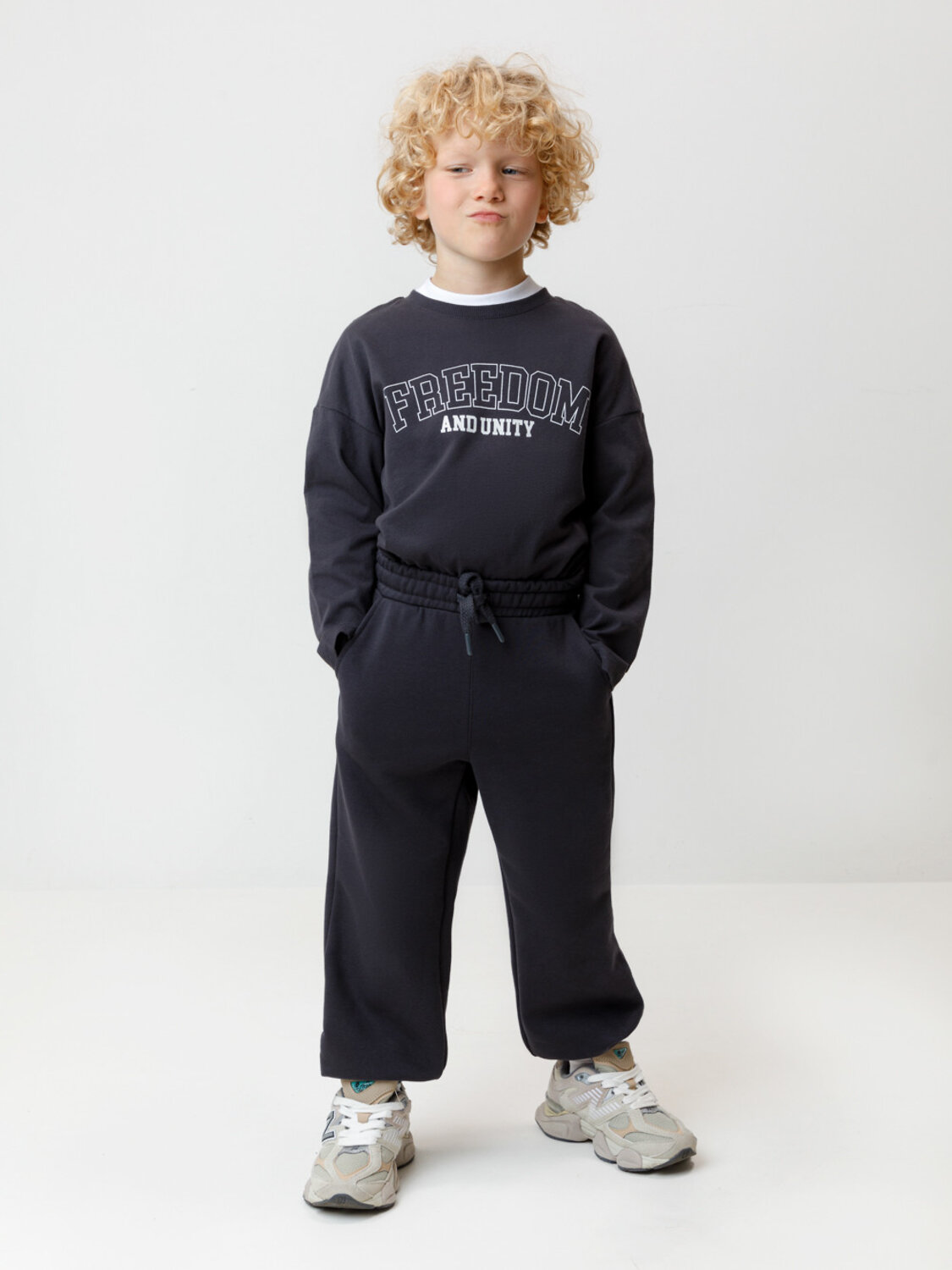 CROCKID Брюки 572688 МП 400890 темно-серый